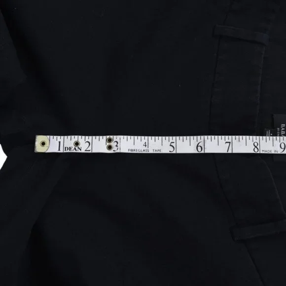 Aritzia Babaton Black Bi Stretch Ellis Low Rise Slim Leg  Ankle Size 4 - Picture 9 of 10